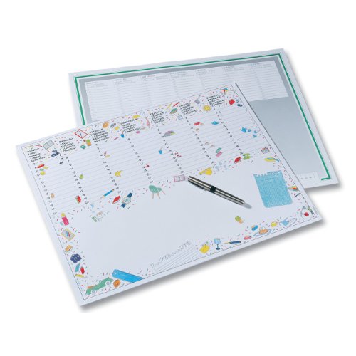 Bringmann 9934 - Schreibunterlage 44x56cm Papier 20 Blatt weiss von folia