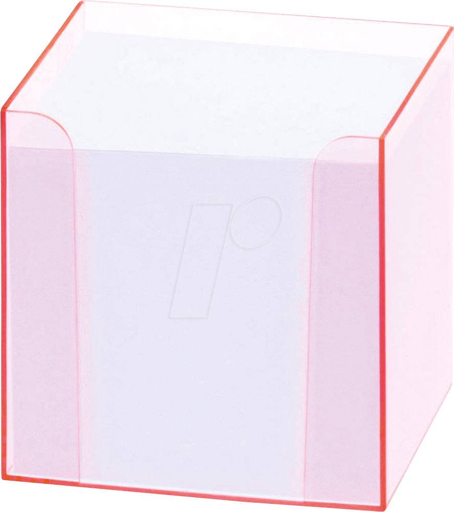 FOLIA 99072 - Notizbox mit Leuchtkante, pink FOLIA 99072 - Notizbox mit Leuchtkante, pink von folia