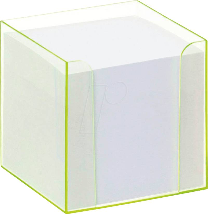 FOLIA 99074 - Notizbox mit Leuchtkante, grün von folia