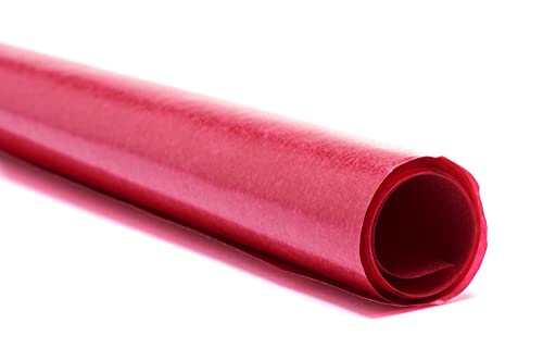 folia Transparentpapier 1m 42g/qm Rot von folia