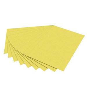 folia Fotokarton gelb 300 g/qm 50 St. von folia