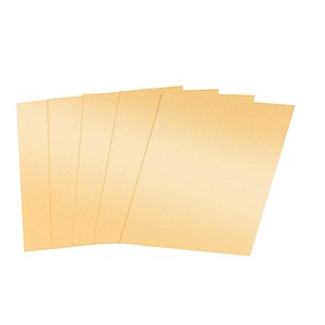 folia Fotokarton gold 300 g/qm 50 Blatt von folia