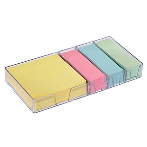 folia Haftnotizen-Set farbsortiert, 1 Set folia Haftnotizen-Set farbsortiert, 1 Set von folia