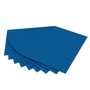 folia Tonpapier blau 130 g/qm 100 St. von folia