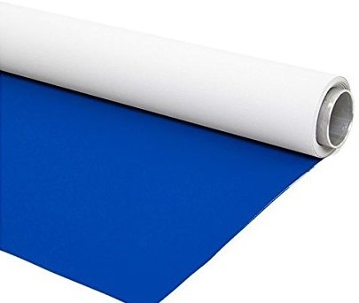 blau-weißer Vinyl Hintergrund 150x300cm von fondart