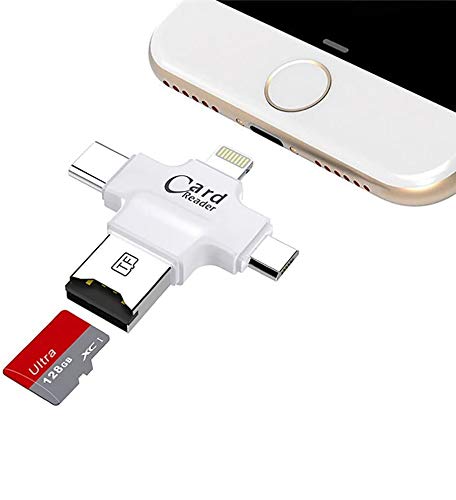 FFS Galaxy S8 Typ C und Micro USB OTG MicroSD-Kartenleser für iPhone, Android von fonefunshop