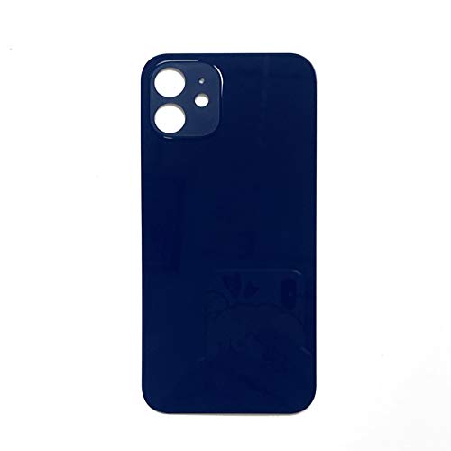 fonefunshop Für iPhone 12 - Rückseite aus Glas in Blau von fonefunshop