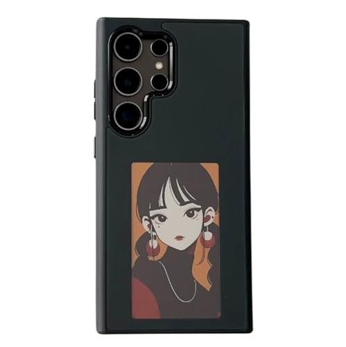 fonefunshop Hülle kompatibel mit Samsung S24 Ultra mit NFC E Ink Smart Display für Fotos/Bilder Schwarz fonefunshop Hülle kompatibel mit Samsung S24 Ultra mit NFC E Ink Smart Display für Fotos/Bilder Schwarz von fonefunshop