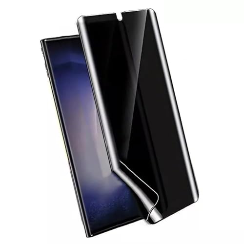 fonefunshop Hydrogel Blickschutzfolie für S24 S23 S22 Ultra Plus, Weiche Folie, Anti-Spy, Oleophobe Beschichtung, HD-Klarheit, Hüllenfreundlich (S23 Ultra) von fonefunshop