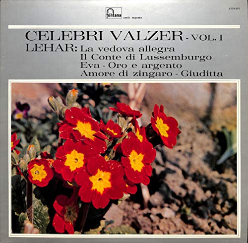 Lehar: Celebri Valzer, vol. 1; La vendova allegra; Il Conte di Lussemburgo; Eva-Oro e argento; Amore di zingaro-Giuditta - 6599897 - Vinyl LP Lehar: Celebri Valzer, vol. 1; La vendova allegra; Il Conte di Lussemburgo; Eva-Oro e argento; Amore di zingaro-Giuditta - 6599897 - Vinyl LP von fontana
