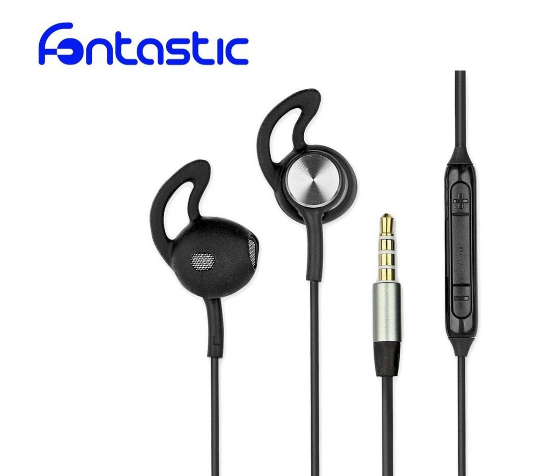 fontastic Essential Stereo-Headset V4 sw/anthrazit Kopfhörer von fontastic