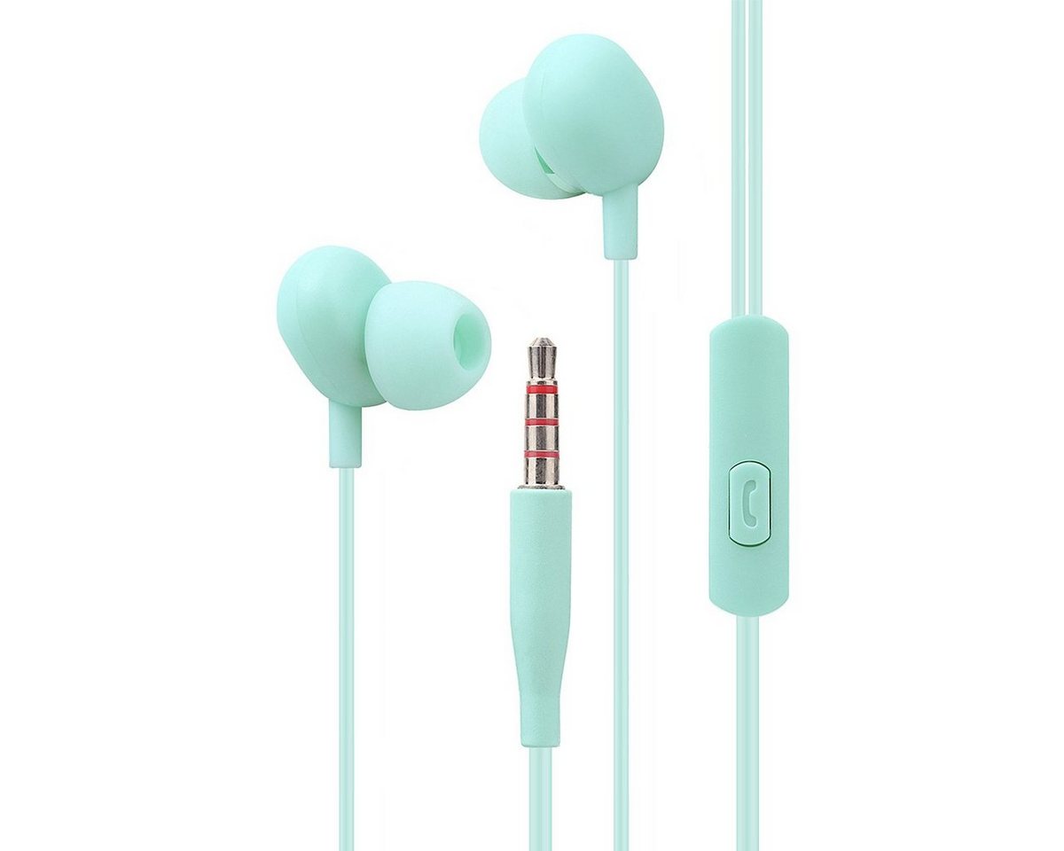 fontastic In-Ear Stereo-Headset Beans Mint In-Ear-Kopfhörer (Kabelgebunden) von fontastic