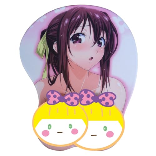 fonyell 3D-Anime-Mauspads mit Handgelenkauflage, rutschfest, 2-Wege-Haut (Daedalus) von fonyell