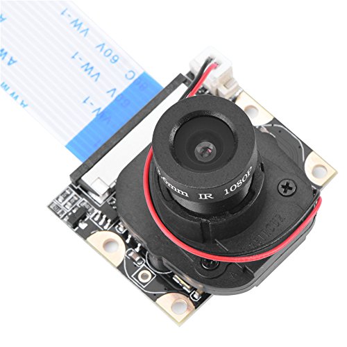 FOSA Raspberry Pi Manuelle IR-Cut Nachtsicht Kamera adjustable-focus Modul 5 MP HD Webcam ov5647 1080P Video mit 2 Füllen Licht für Raspberry Pi 2/B + von fosa