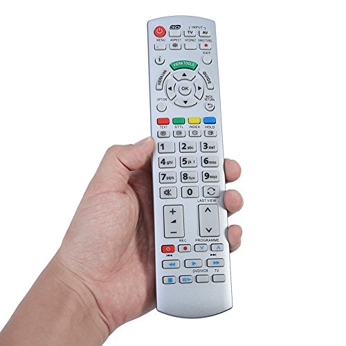 Fosa TV-Fernbedienung für Panasonic N2QAYB000504 N2QAYB000673 N2QAYB000785 TX-L37EW30 TX-L42ES31,Weiß Fosa TV-Fernbedienung für Panasonic N2QAYB000504 N2QAYB000673 N2QAYB000785 TX-L37EW30 TX-L42ES31,Weiß von fosa
