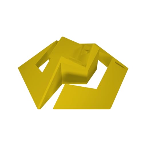 Display Standhalterung kompatibel für Nintendo GameCube Eckständer - Gelb Display Standhalterung kompatibel für Nintendo GameCube Eckständer - Gelb von fossi3D