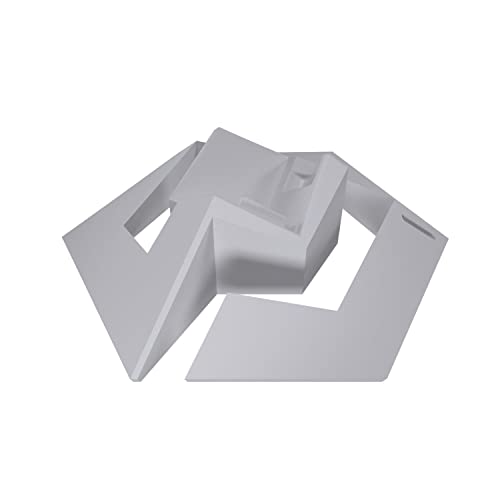 Display Standhalterung kompatibel für Nintendo GameCube Eckständer - Weiß von fossi3D