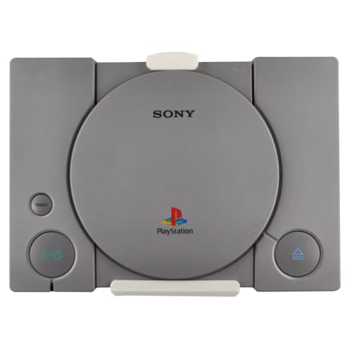 Wandhalterung für Sony Ps1 Konsole Playstation 1 Halterung Halter wall Weiß von fossi3D