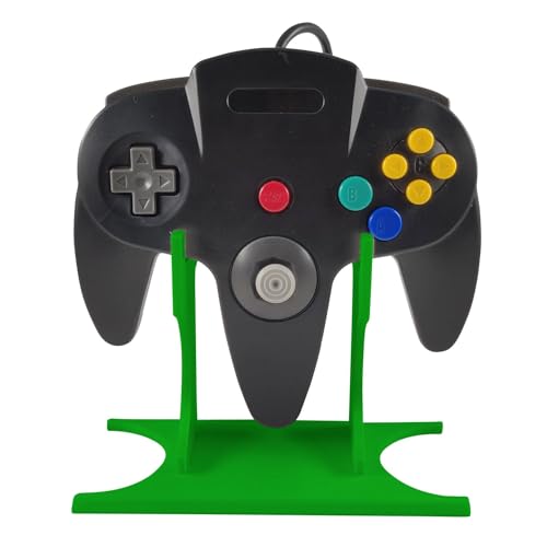 Wandhalterung kompatibel für Nintendo N64 Controller Wandmontage - Grün Wandhalterung kompatibel für Nintendo N64 Controller Wandmontage - Grün von fossi3D