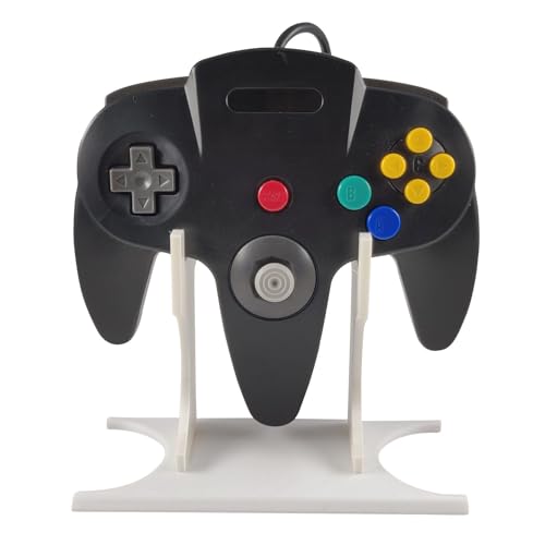Wandhalterung kompatibel für Nintendo N64 Controller Wandmontage - Weiß Wandhalterung kompatibel für Nintendo N64 Controller Wandmontage - Weiß von fossi3D
