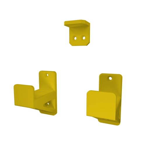 Wandhalterung kompatibel für Nintendo Switch Dockingstation Halter - Gelb von fossi3D