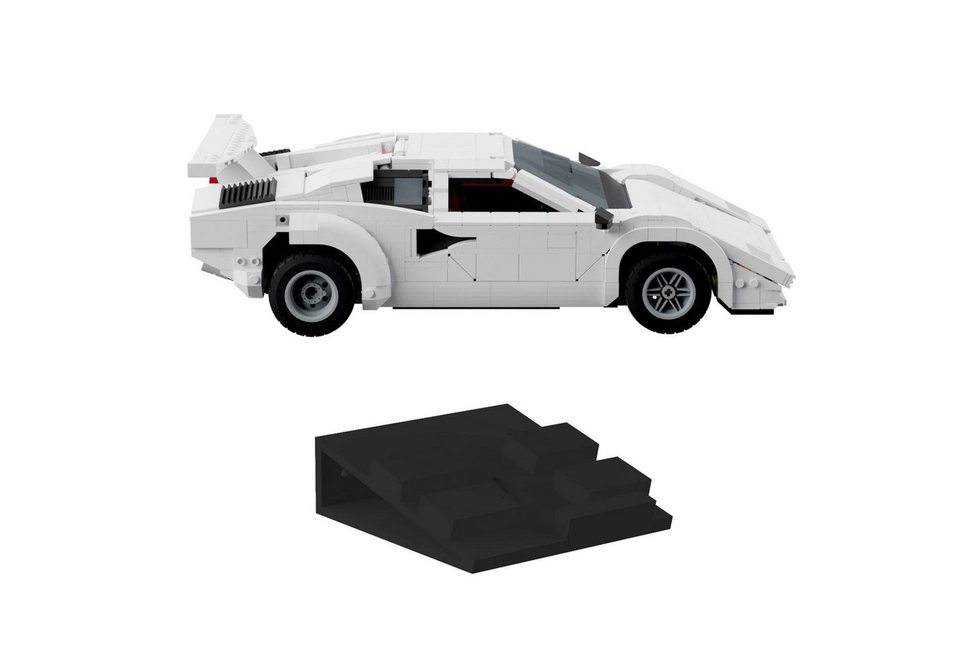 fossi3D Wandhalter Wandhalter kompatibel mit LEGO 10337 Lamborghini Countach 5000 gekippt fossi3D Wandhalter Wandhalter kompatibel mit LEGO 10337 Lamborghini Countach 5000 gekippt von fossi3D