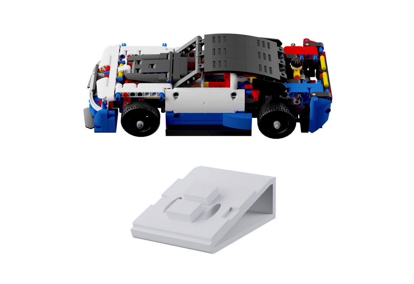 fossi3D Wandhalter Wandhalterung kompatibel für LEGO Technik 42153 Chevrolet Camaro ZL1 von fossi3D