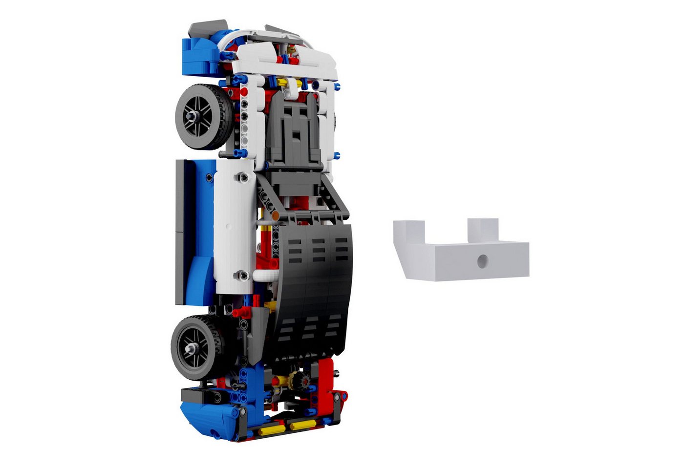 fossi3D Wandhalter Wandhalterung kompatibel für LEGO Technik 42153 Chevrolet Camaro ZL1 von fossi3D