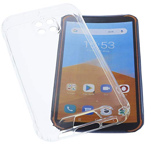foto-kontor Hülle kompatibel mit Blackview BV4900 / BV4900S / BV4900 Pro Tasche Gummi TPU Schutz Handytasche transparent von foto-kontor