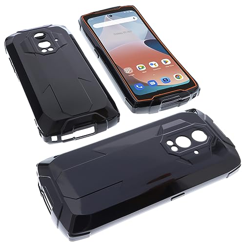 foto-kontor Hülle kompatibel mit Blackview BV9300 Schutzhülle schwarz Tasche Gummi TPU Handy Schutz Handytasche Handyhülle Smartphone Case Kantenschutz Eckenschutz von foto-kontor