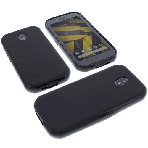 foto-kontor Hülle kompatibel mit CAT S42 Tasche Gummi TPU Schutz Handytasche schwarz foto-kontor Hülle kompatibel mit CAT S42 Tasche Gummi TPU Schutz Handytasche schwarz von foto-kontor