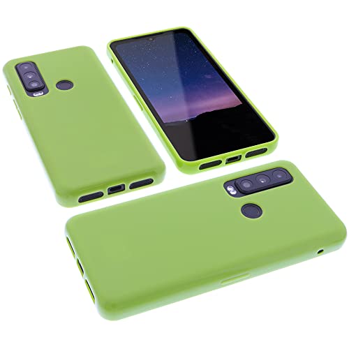 foto-kontor Hülle kompatibel mit CAT S75 Schutzhülle grün Tasche Gummi TPU Handy Schutz Handytasche Handyhülle Smartphone Case Kantenschutz Eckenschutz von foto-kontor
