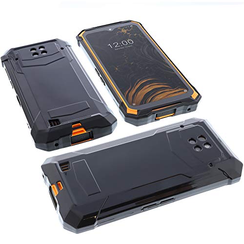 foto-kontor Hülle kompatibel mit Doogee S88 Pro / S88 Plus Tasche Gummi TPU Schutz Handytasche schwarz von foto-kontor