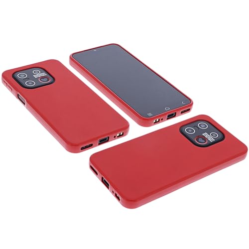 foto-kontor Hülle kompatibel mit Emporia Smart 6 Lite Schutzhülle rot Tasche Gummi TPU Handy Schutz Handytasche Handyhülle Smartphone Case Kantenschutz Eckenschutz foto-kontor Hülle kompatibel mit Emporia Smart 6 Lite Schutzhülle rot Tasche Gummi TPU Handy Schutz Handytasche Handyhülle Smartphone Case Kantenschutz Eckenschutz von foto-kontor