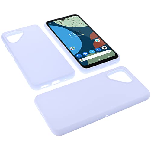 foto-kontor Hülle kompatibel mit Fairphone 4 Schutzhülle blau Tasche Gummi TPU Handy Schutz Handytasche Handyhülle Smartphone Case Kantenschutz Eckenschutz von foto-kontor