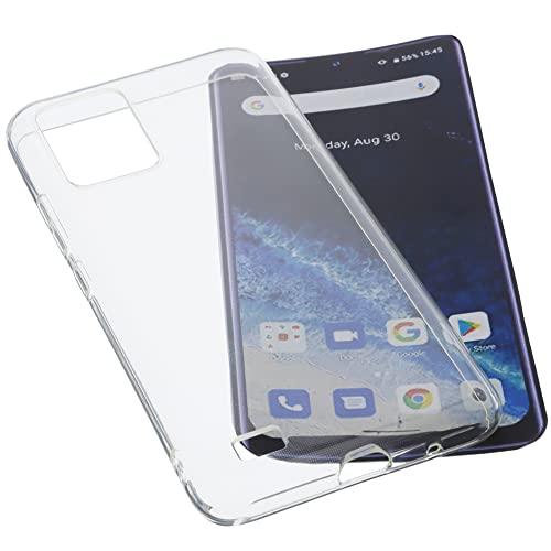 foto-kontor Hülle kompatibel mit Oukitel C25 Tasche Gummi TPU Schutz Handytasche transparent von foto-kontor