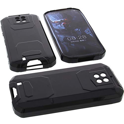 foto-kontor Hülle kompatibel mit Oukitel WP6 Tasche Gummi TPU Schutz Handytasche schwarz von foto-kontor