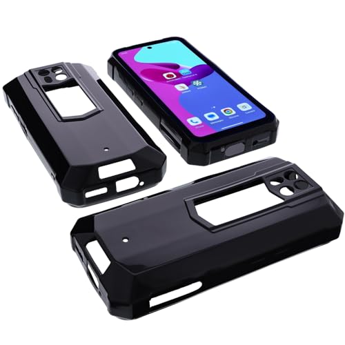 foto-kontor Hülle kompatibel mit Ulefone Armor 24 Schutzhülle schwarz Tasche Gummi TPU Handy Schutz Handytasche Handyhülle Smartphone Case Kantenschutz Eckenschutz von foto-kontor