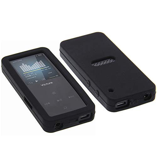 foto-kontor Hülle kompatibel mit Victure M6X MP3 Player Tasche Silikon Schutzhülle Gummi schwarz von foto-kontor