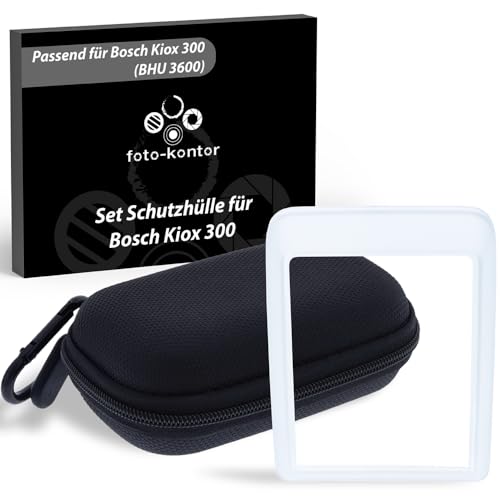 foto-kontor Schutzhüllen-Set für Bosch Kiox 300 E-Bike Bordcomputer mit Tragetasche Schutz vor Kratzer Stoß Staub Transparent Hülle Hardcase inkl. Karabiner foto-kontor Schutzhüllen-Set für Bosch Kiox 300 E-Bike Bordcomputer mit Tragetasche Schutz vor Kratzer Stoß Staub Transparent Hülle Hardcase inkl. Karabiner von foto-kontor