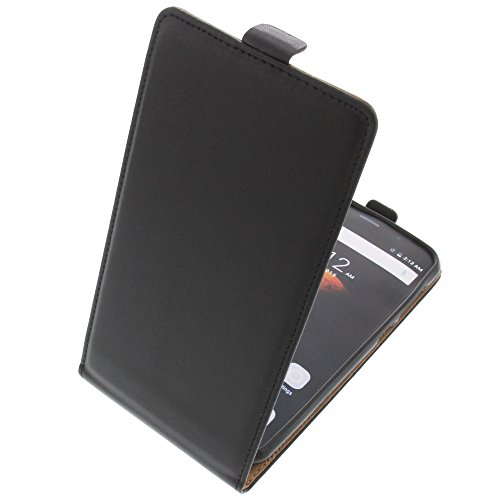 foto-kontor Tasche kompatibel mit Cubot Dinosaur Smartphone Flipstyle Schutz Hülle schwarz von foto-kontor