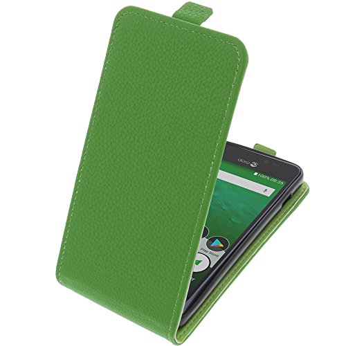foto-kontor Tasche kompatibel mit Doro 8035 Smartphone Flipstyle Schutz Hülle grün foto-kontor Tasche kompatibel mit Doro 8035 Smartphone Flipstyle Schutz Hülle grün von foto-kontor