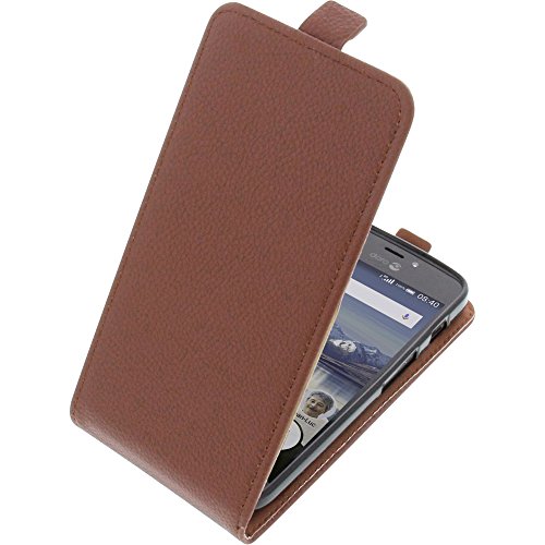 foto-kontor Tasche kompatibel mit Doro 8040 Smartphone Flipstyle Schutz Hülle braun foto-kontor Tasche kompatibel mit Doro 8040 Smartphone Flipstyle Schutz Hülle braun von foto-kontor