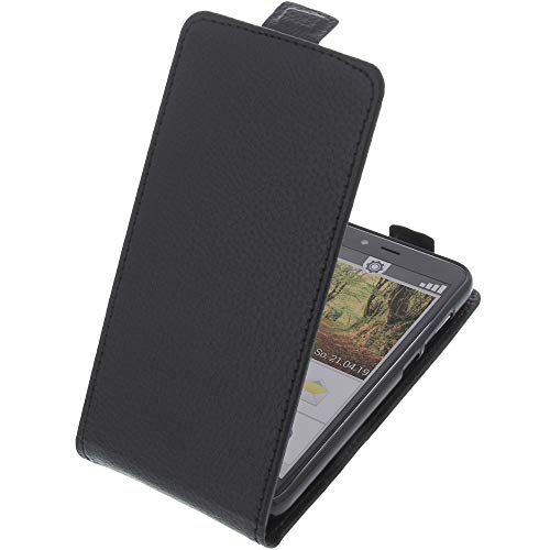 foto-kontor Tasche kompatibel mit Emporia Smart 3 Mini Smartphone Flipstyle Schutz Hülle schwarz foto-kontor Tasche kompatibel mit Emporia Smart 3 Mini Smartphone Flipstyle Schutz Hülle schwarz von foto-kontor