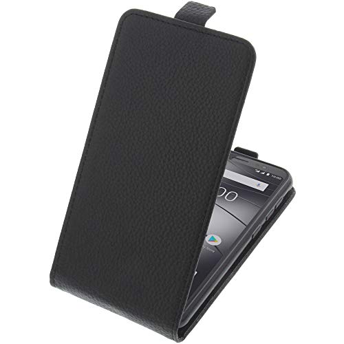 foto-kontor Tasche kompatibel mit Gigaset GS185 Smartphone Flipstyle Schutz Hülle schwarz foto-kontor Tasche kompatibel mit Gigaset GS185 Smartphone Flipstyle Schutz Hülle schwarz von foto-kontor