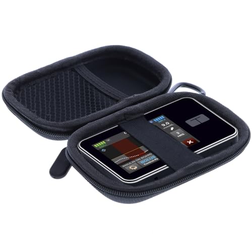 foto-kontor Tasche kompatibel mit Tandem Tandem T:Slim X2 Blutzuckermessgerät Insulinpumpe Diabetiker Hartschale Schutzhülle strapazierfähig Hülle Diskret schwarz von foto-kontor
