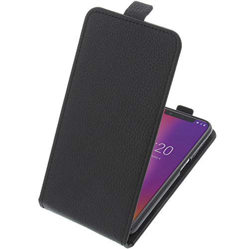 foto-kontor Tasche kompatibel mit UMIDIGI One/One PRO Smartphone Flipstyle Schutz Hülle schwarz von foto-kontor
