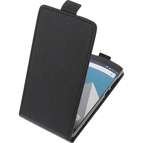 foto-kontor Tasche kompatibel mit Vernee M5 Flipstyle Schutz Hülle Handytasche schwarz von foto-kontor