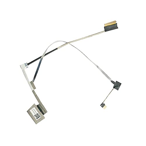 Replacement Laptop-Bildschirmkabel Kabel Displaykabel LED-Stromkabel Videobildschirm Flexkabel für for HP ProBook 450 G6 Schwarz DD0X8KLC310 von fqparts