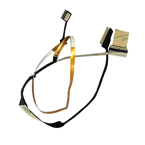 Replacement Laptop-Bildschirmkabel Kabel Displaykabel LED-Stromkabel Videobildschirm Flexkabel für for MSI Crosshair 17 A12UGZK A12UGSZK B12UGSZ A12UEZK (MS-17L3) Schwarz von fqparts